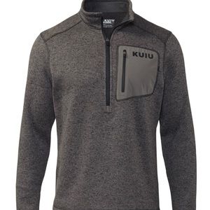 KUIU Base Camp Pullover Sweater XL Charcoal